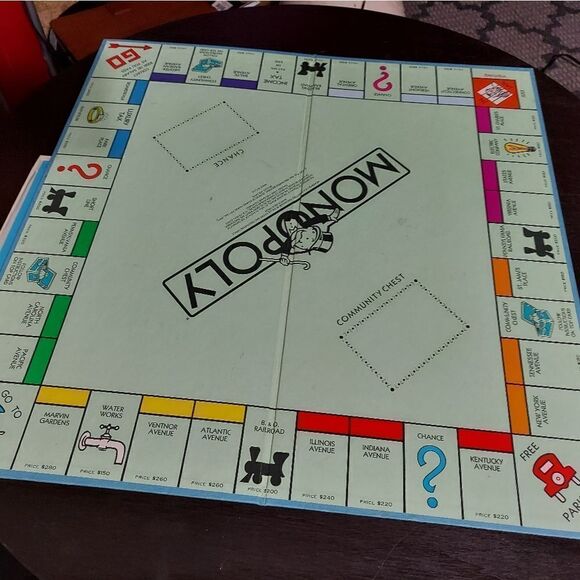 VINTAGE 1985 MONOPOLY GAME #0009-Complete-Made in - Picture 2 of 10